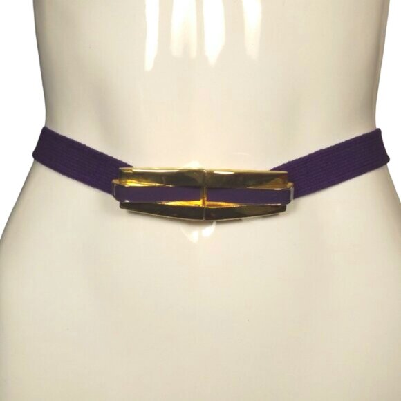 Purple Knit Belt, 32\
